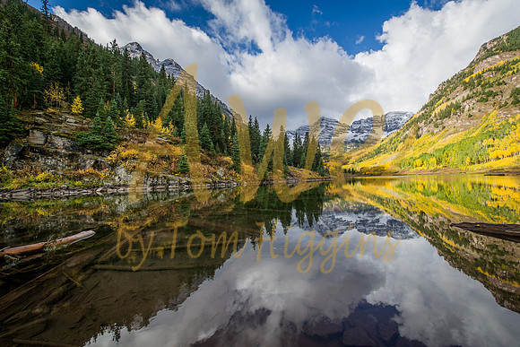 Maroon Bells, CO by Aspen